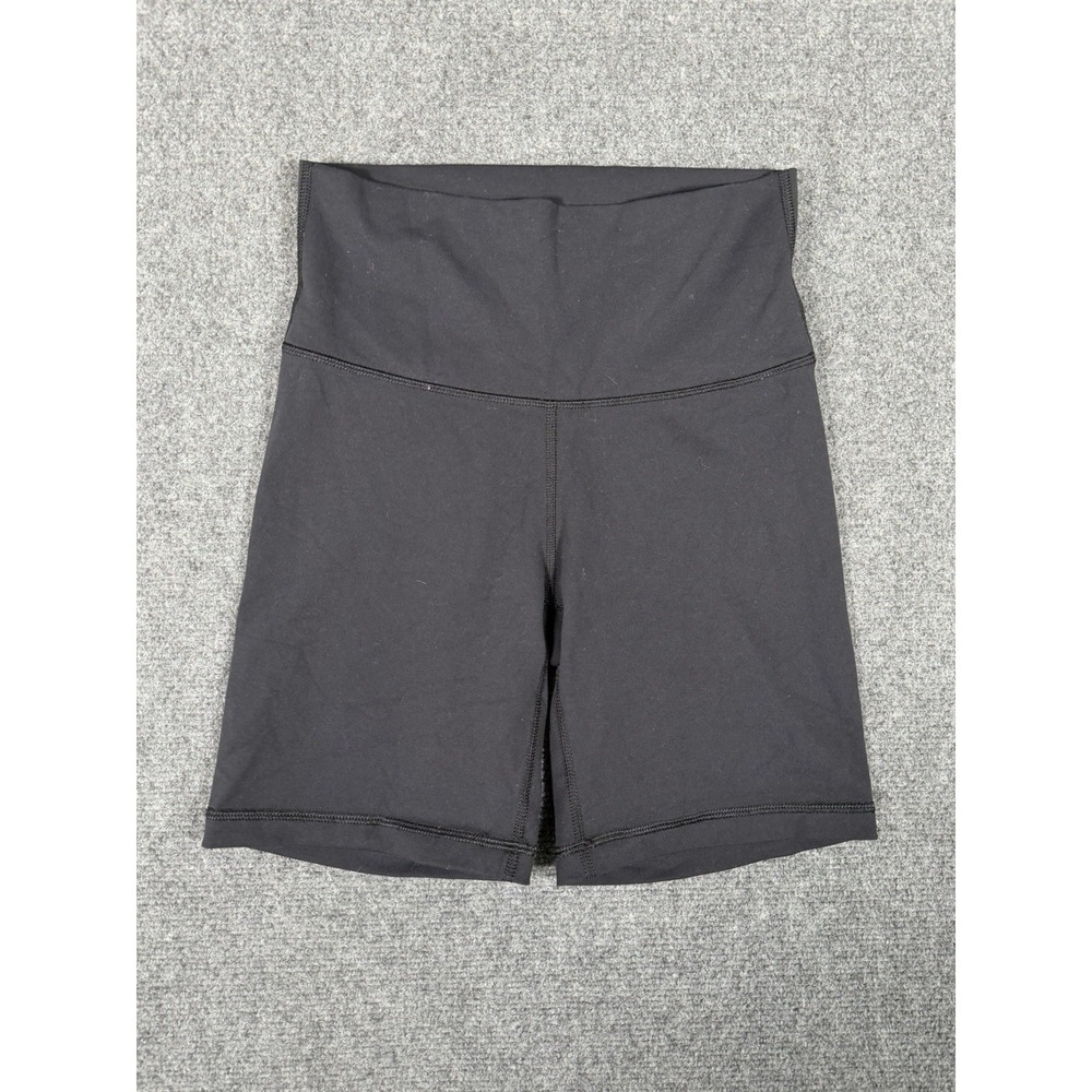 Aritzia TnAction Atmosphere Hi Rise 7" Biker Shorts Womens Small Black